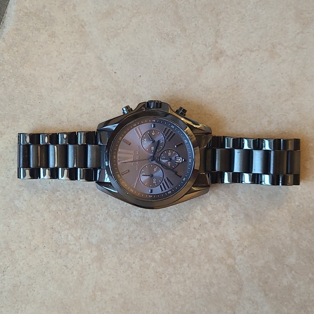 Michael Kors Gun Metal Watch